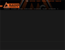 Tablet Screenshot of mcalvain.com